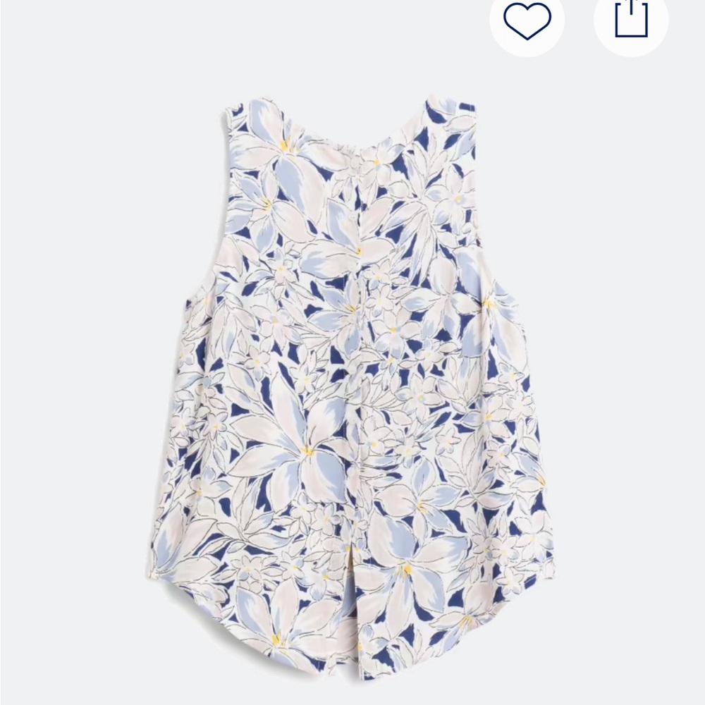 Fun 2 Fun Floral Sleeveless Top